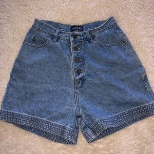 High waisted shorts
